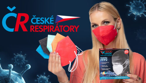 Český respirátor FFP2 GOOD MASK - Barevný mix (10ks) - Image 4
