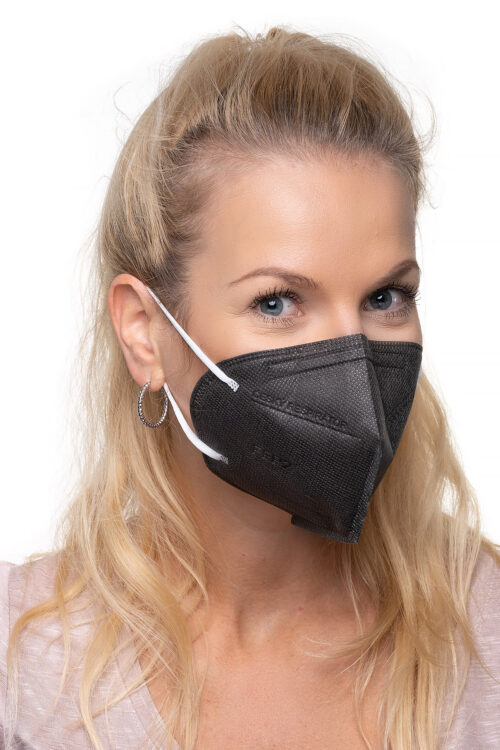 Český respirátor FFP2 GOOD MASK - Černý (10ks)