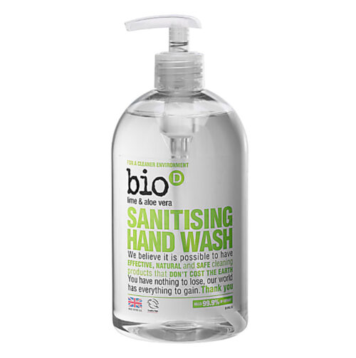 Antibakteriální mýdlo Bio-D Limetka a aloe 500 ml